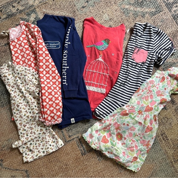 Preppy Girls BUNDLE Tops sz 7-8